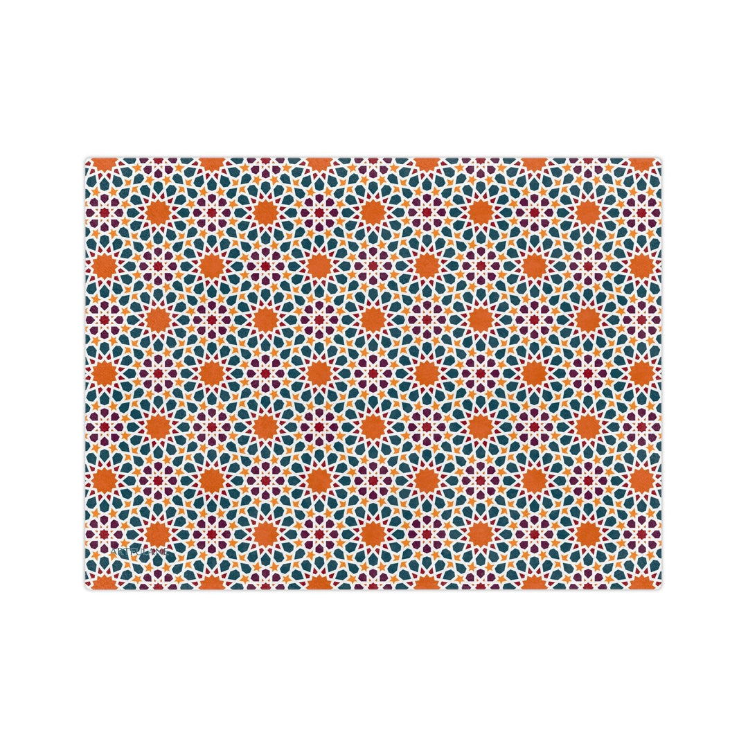 Geometric Moroccan Art Blanket - ARTFULANE