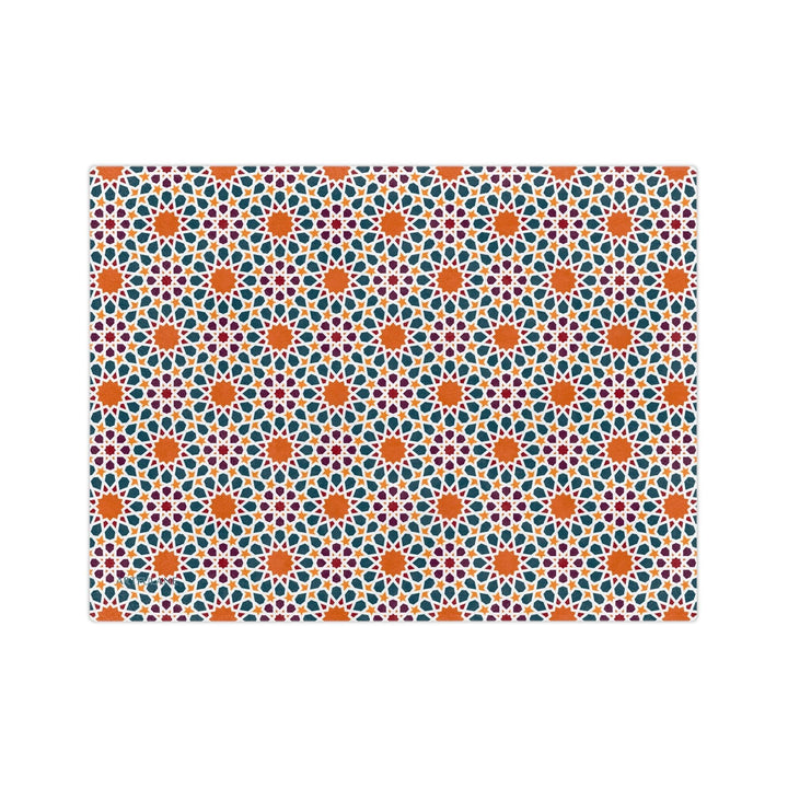 Geometric Moroccan Art Blanket - ARTFULANE