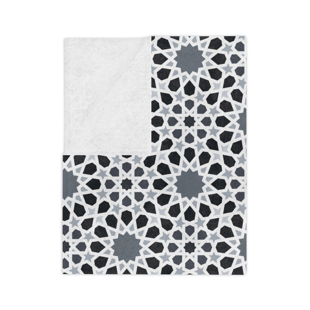 Geometric Moroccan Art Blanket - ARTFULANE