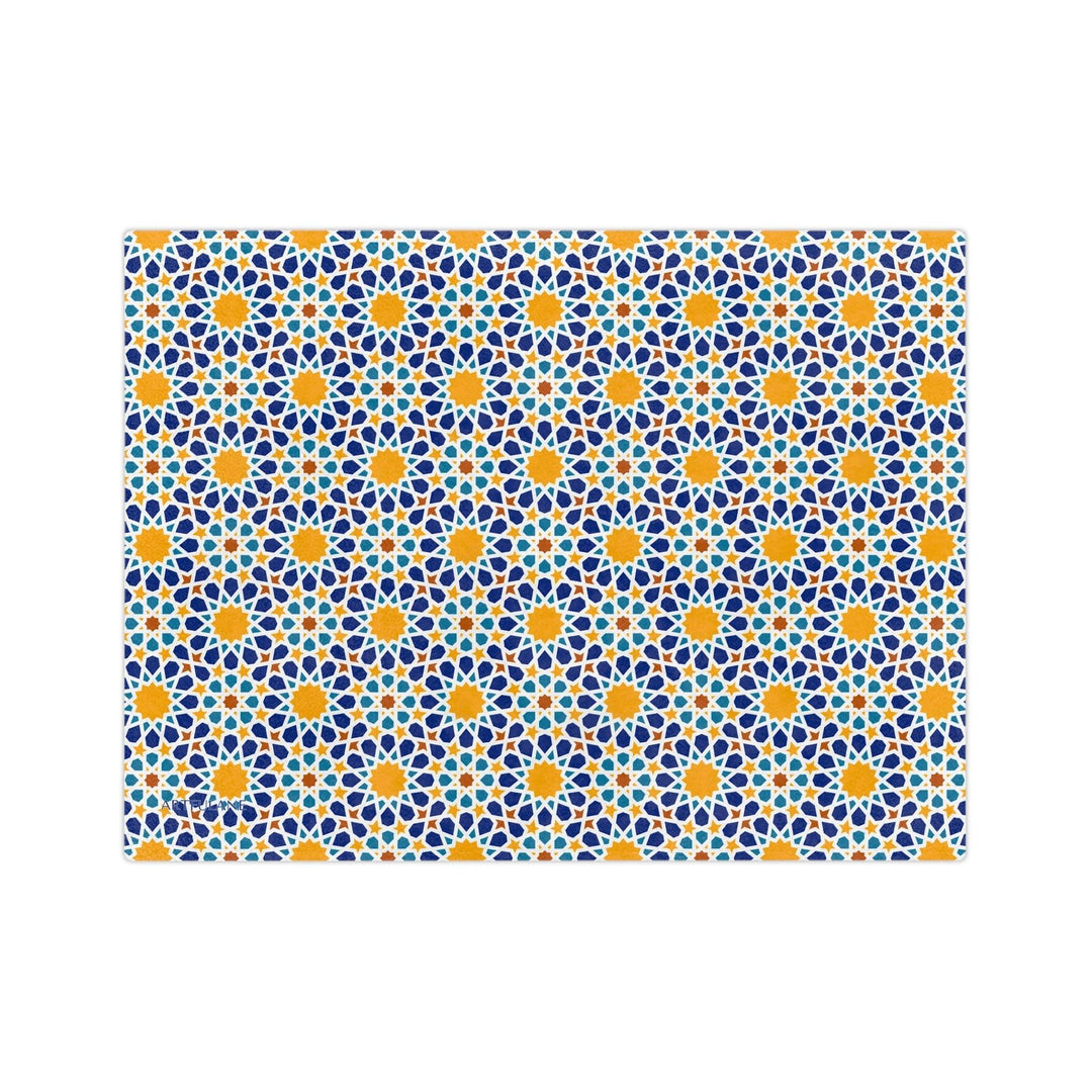 Geometric Moroccan Art Blanket - ARTFULANE