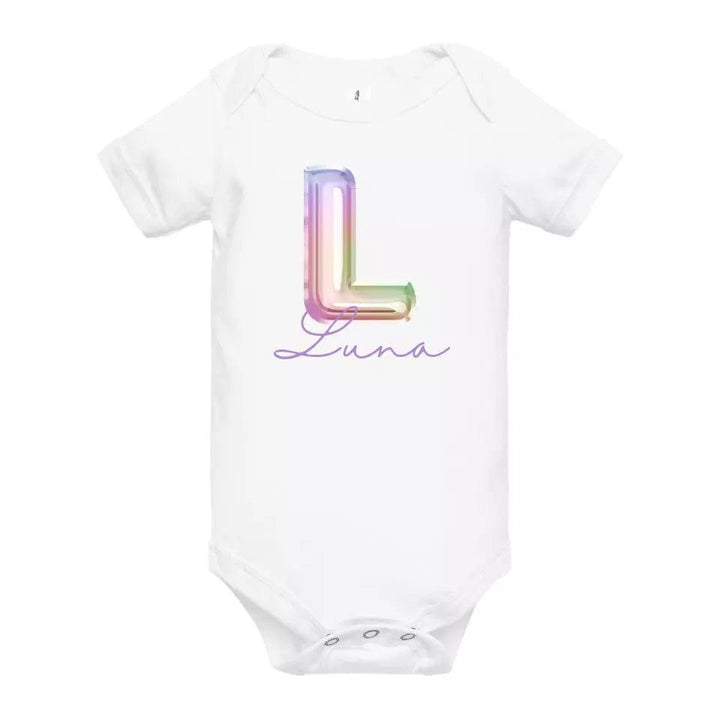 Custom Foil Balloon Rainbow Alphabet T-Shirt – ART-TSH004 - ARTFULANE