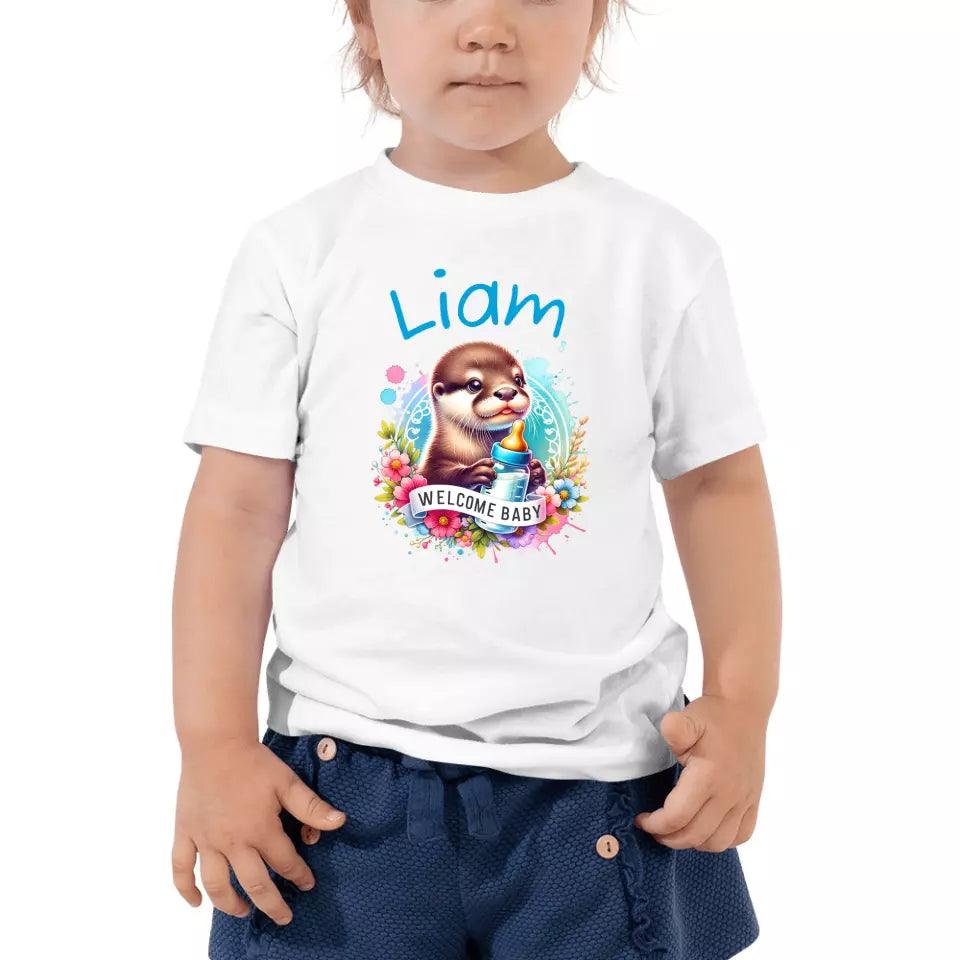 Custom Baby Otter T-Shirt – ART-TSH005 - ARTFULANE