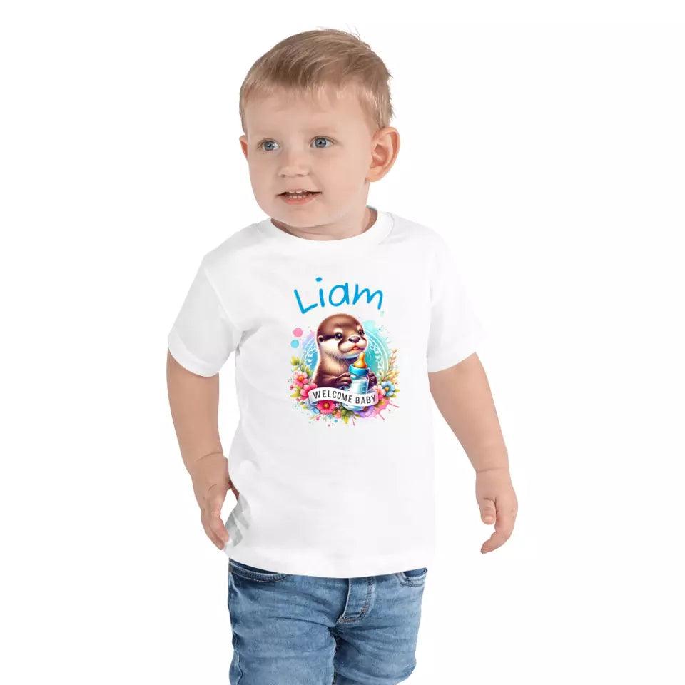 Custom Baby Otter T-Shirt – ART-TSH005 - ARTFULANE