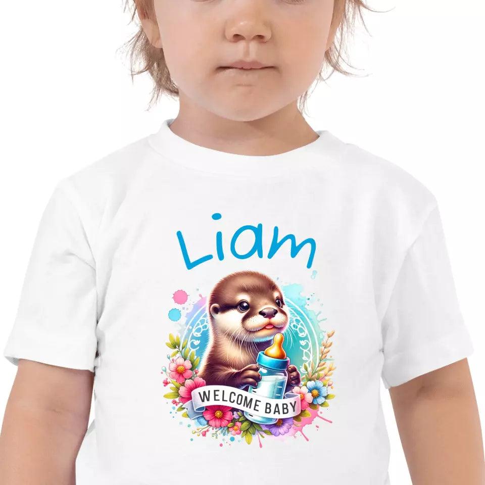 Custom Baby Otter T-Shirt – ART-TSH005 - ARTFULANE