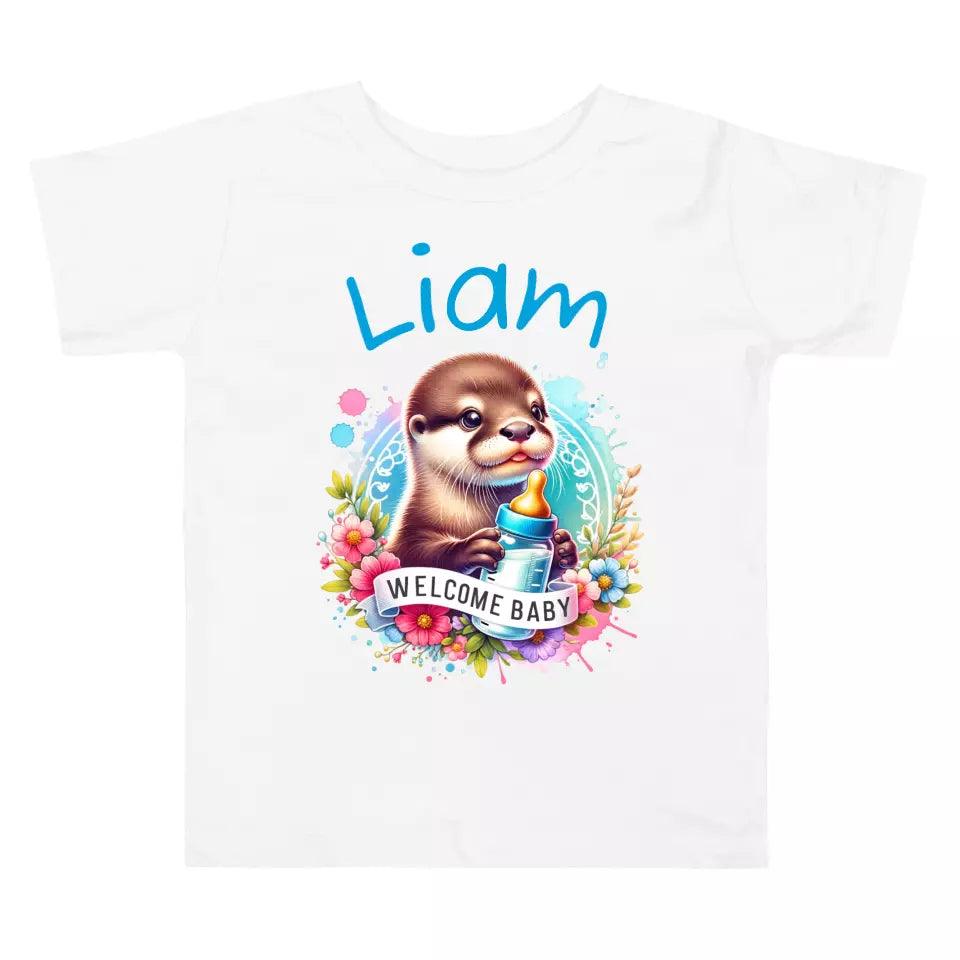 Custom Baby Otter T-Shirt – ART-TSH005 - ARTFULANE