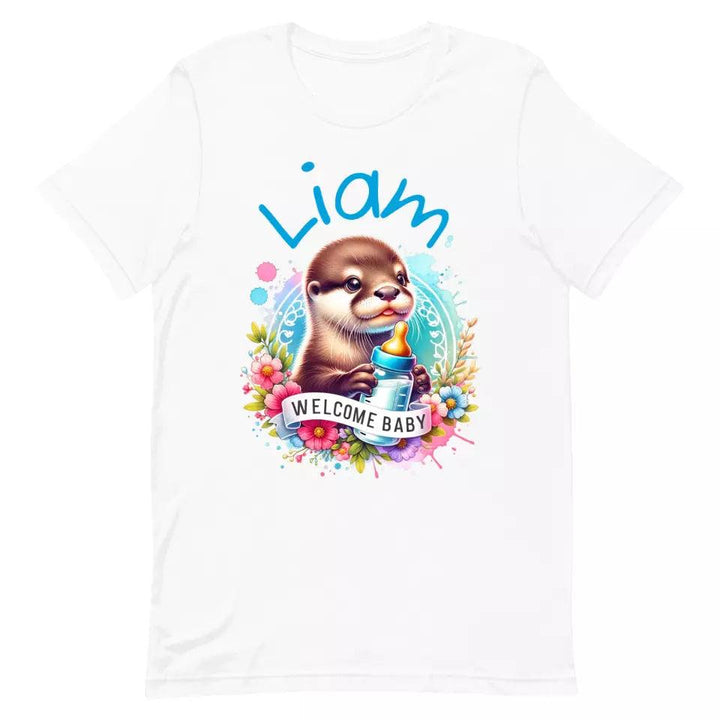 Custom Baby Otter T-Shirt – ART-TSH005 - ARTFULANE