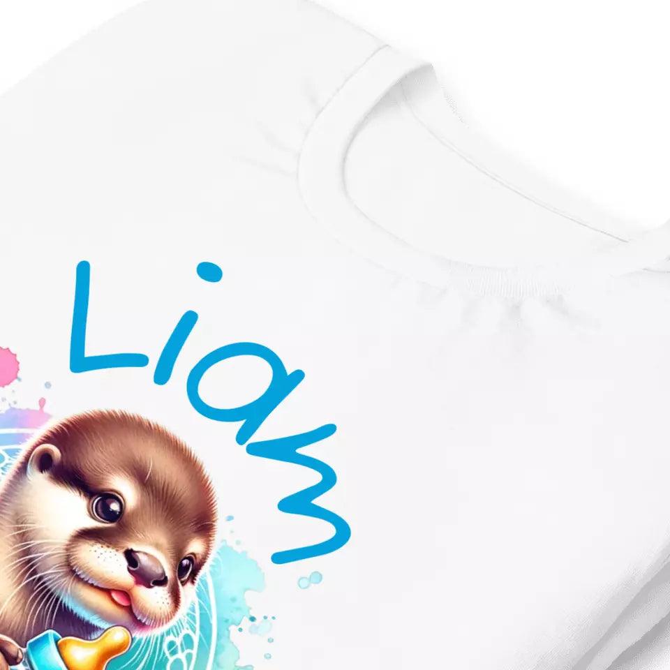 Custom Baby Otter T-Shirt – ART-TSH005 - ARTFULANE