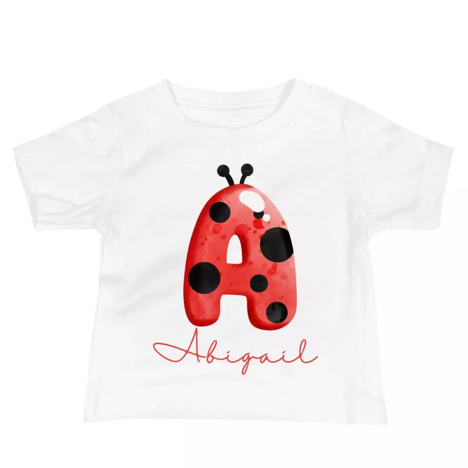 Custom Ladybug Alphabet T-Shirt – ART-TSH006 - ARTFULANE