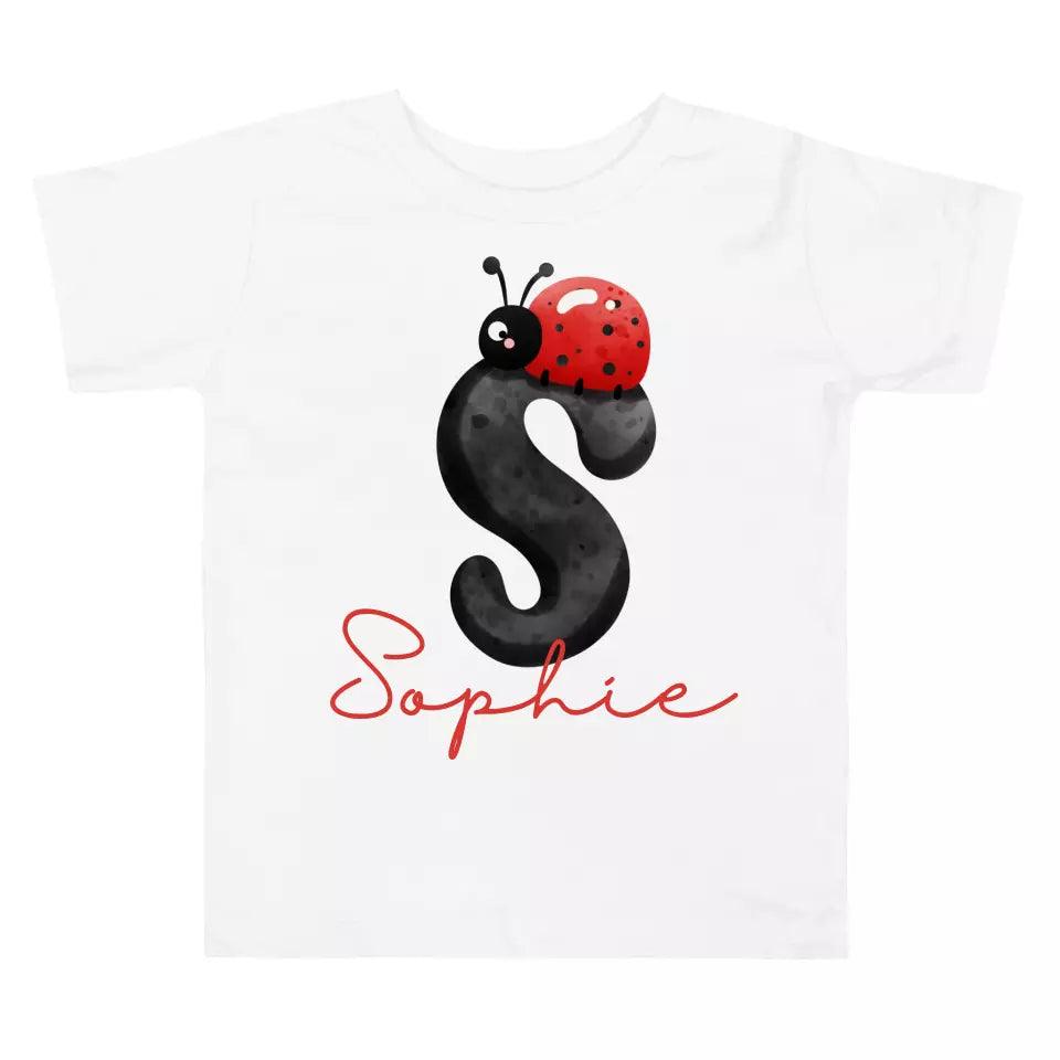 Custom Ladybug Alphabet T-Shirt – ART-TSH008 - ARTFULANE