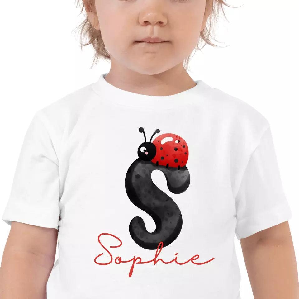 Custom Ladybug Alphabet T-Shirt – ART-TSH008 - ARTFULANE