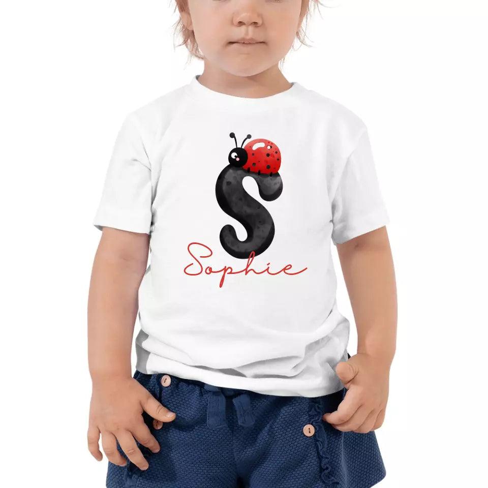 Custom Ladybug Alphabet T-Shirt – ART-TSH008 - ARTFULANE