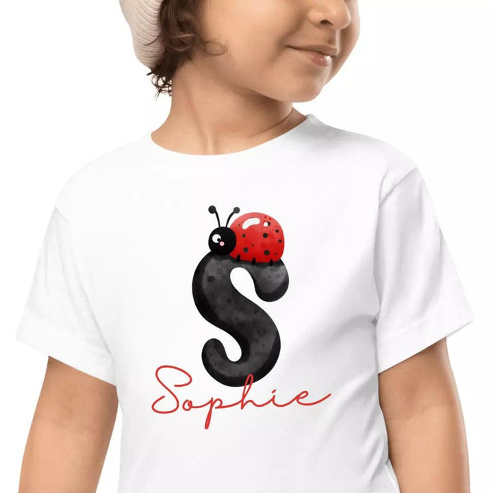 Custom Ladybug Alphabet T-Shirt – ART-TSH008 - ARTFULANE