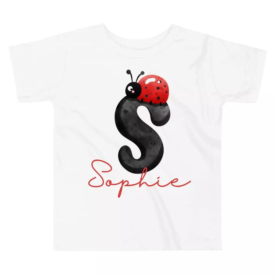 Custom Ladybug Alphabet T-Shirt – ART-TSH008 - ARTFULANE