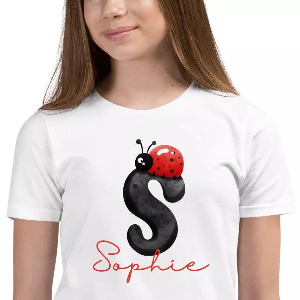 Custom Ladybug Alphabet T-Shirt – ART-TSH008 - ARTFULANE