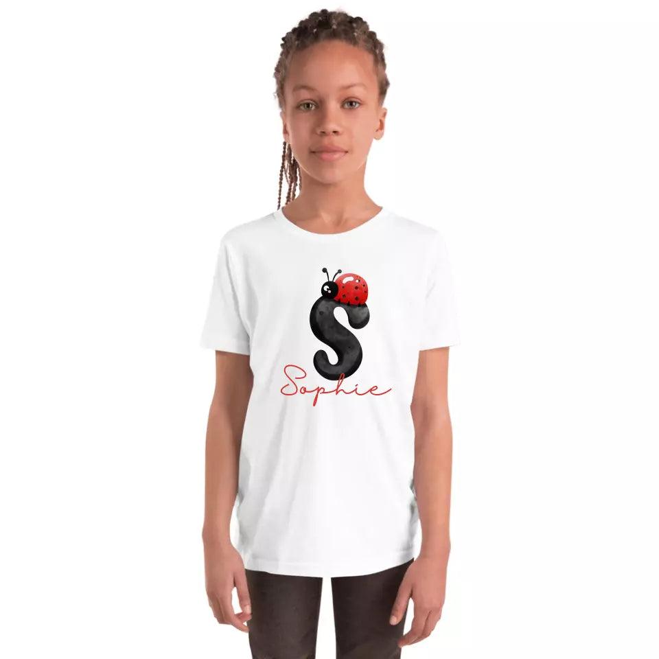 Custom Ladybug Alphabet T-Shirt – ART-TSH008 - ARTFULANE