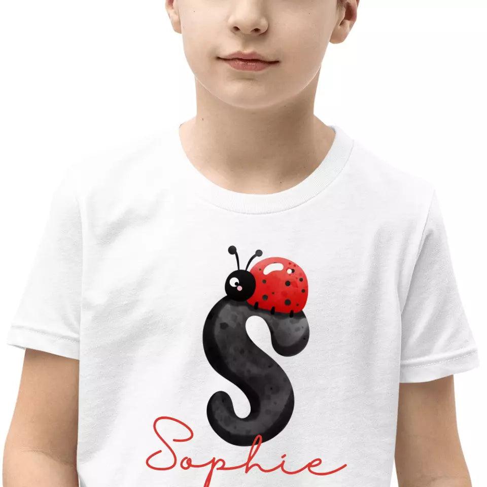 Custom Ladybug Alphabet T-Shirt – ART-TSH008 - ARTFULANE