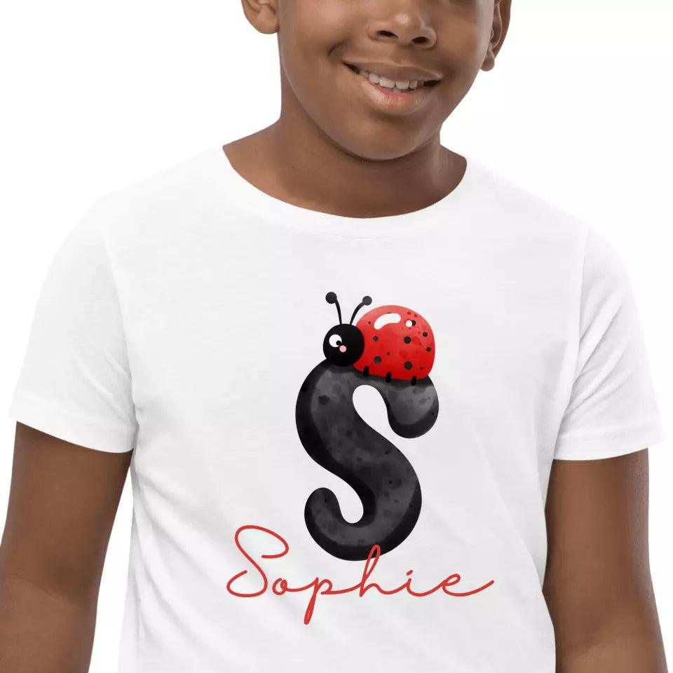 Custom Ladybug Alphabet T-Shirt – ART-TSH008 - ARTFULANE