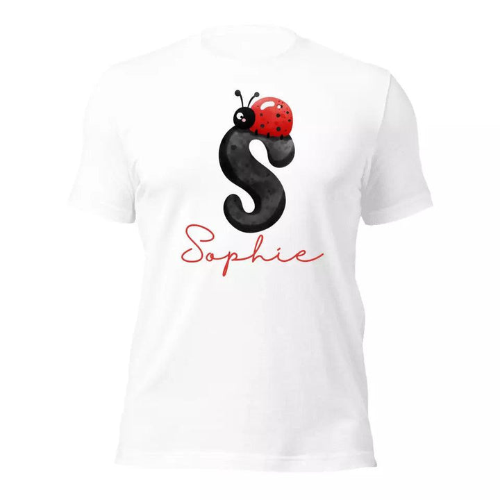 Custom Ladybug Alphabet T-Shirt – ART-TSH008 - ARTFULANE