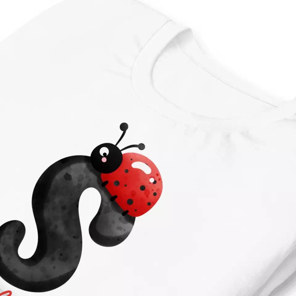 Custom Ladybug Alphabet T-Shirt – ART-TSH008 - ARTFULANE