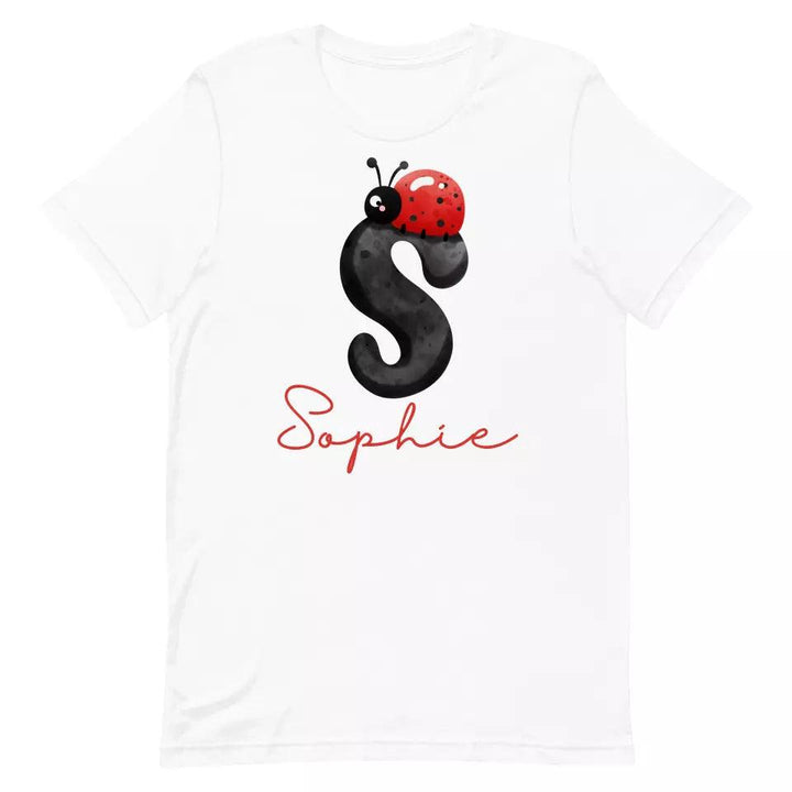 Custom Ladybug Alphabet T-Shirt – ART-TSH008 - ARTFULANE