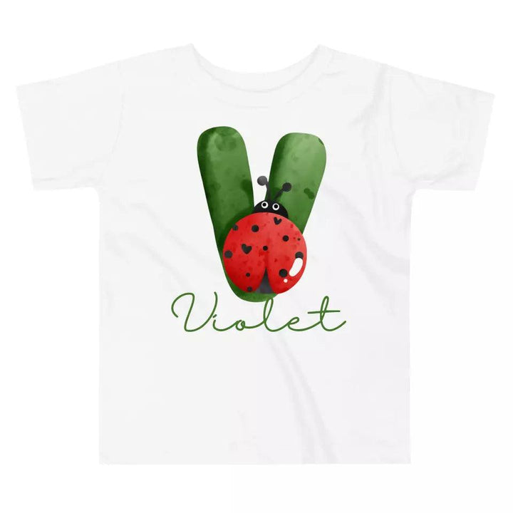 Custom Red Ladybug Alphabet T-Shirt – ART-TSH007 - ARTFULANE