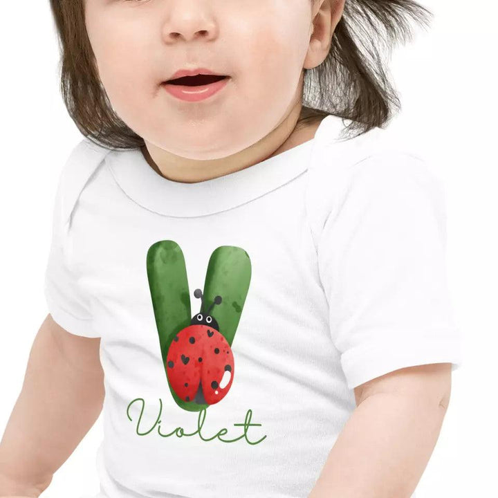 Custom Red Ladybug Alphabet T-Shirt – ART-TSH007 - ARTFULANE