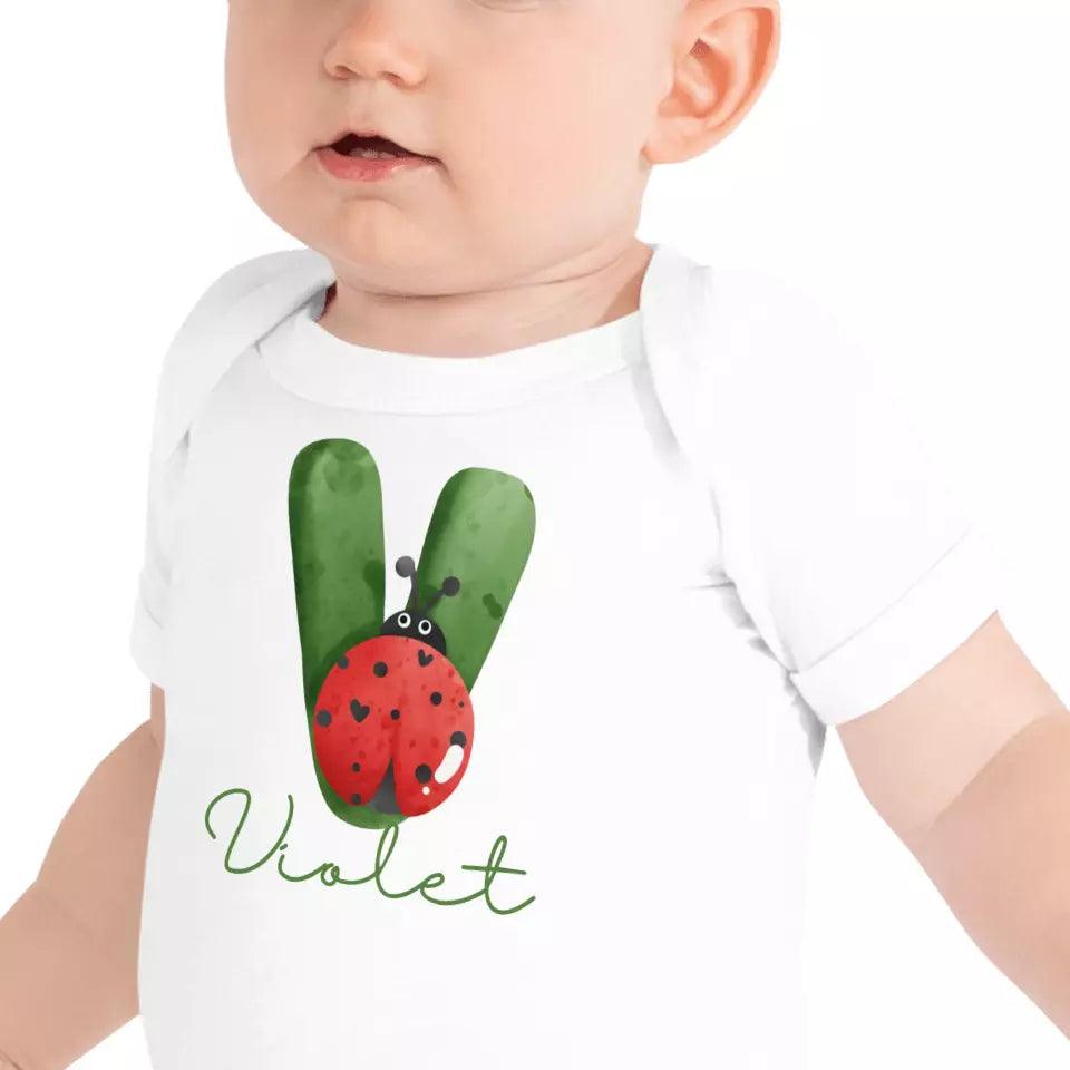 Custom Red Ladybug Alphabet T-Shirt – ART-TSH007 - ARTFULANE