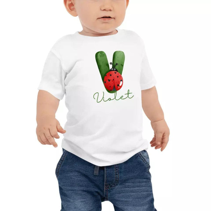 Custom Red Ladybug Alphabet T-Shirt – ART-TSH007 - ARTFULANE