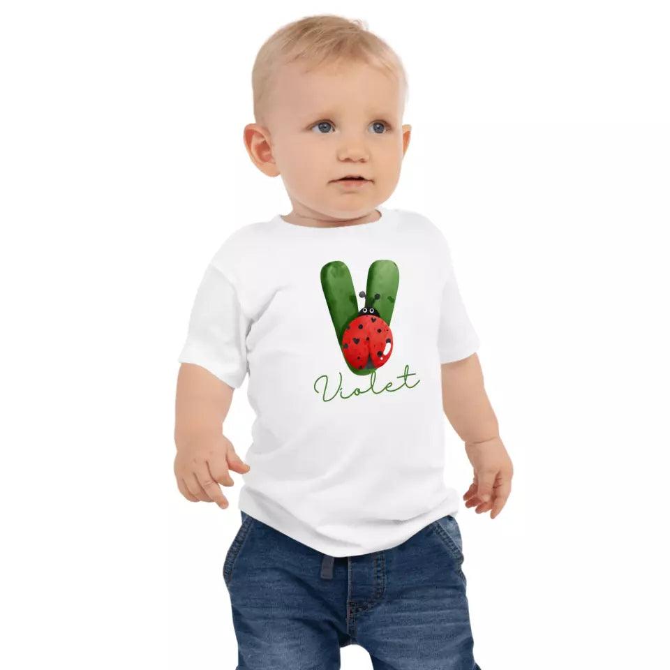 Custom Red Ladybug Alphabet T-Shirt – ART-TSH007 - ARTFULANE