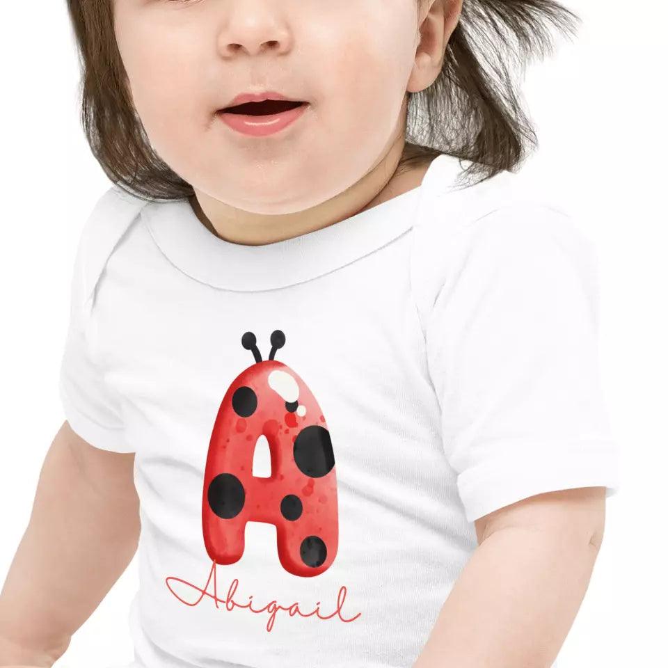 Custom Ladybug Alphabet T-Shirt – ART-TSH006 - ARTFULANE