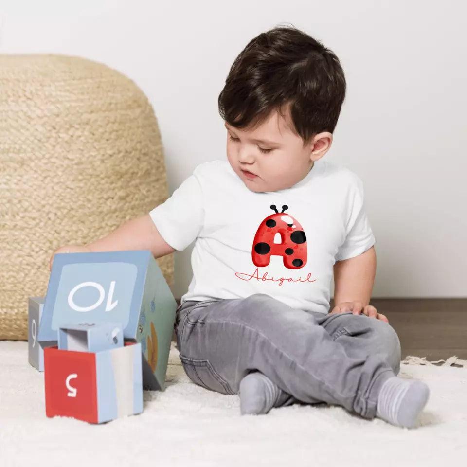 Custom Ladybug Alphabet T-Shirt – ART-TSH006 - ARTFULANE