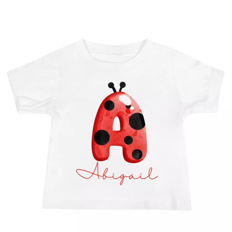 Custom Ladybug Alphabet T-Shirt – ART-TSH006 - ARTFULANE