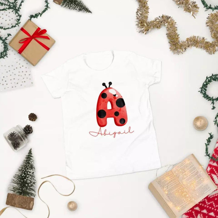 Custom Ladybug Alphabet T-Shirt – ART-TSH006 - ARTFULANE