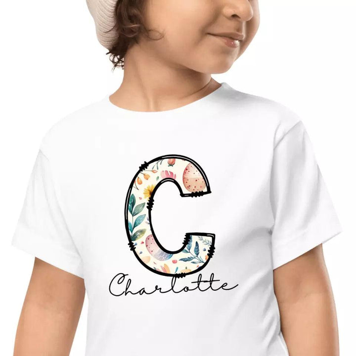 Custom Easter Doodle Alphabet T-Shirt – ART-TSH012 - ARTFULANE