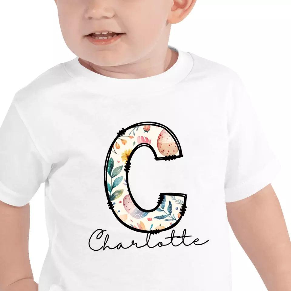 Custom Easter Doodle Alphabet T-Shirt – ART-TSH012 - ARTFULANE