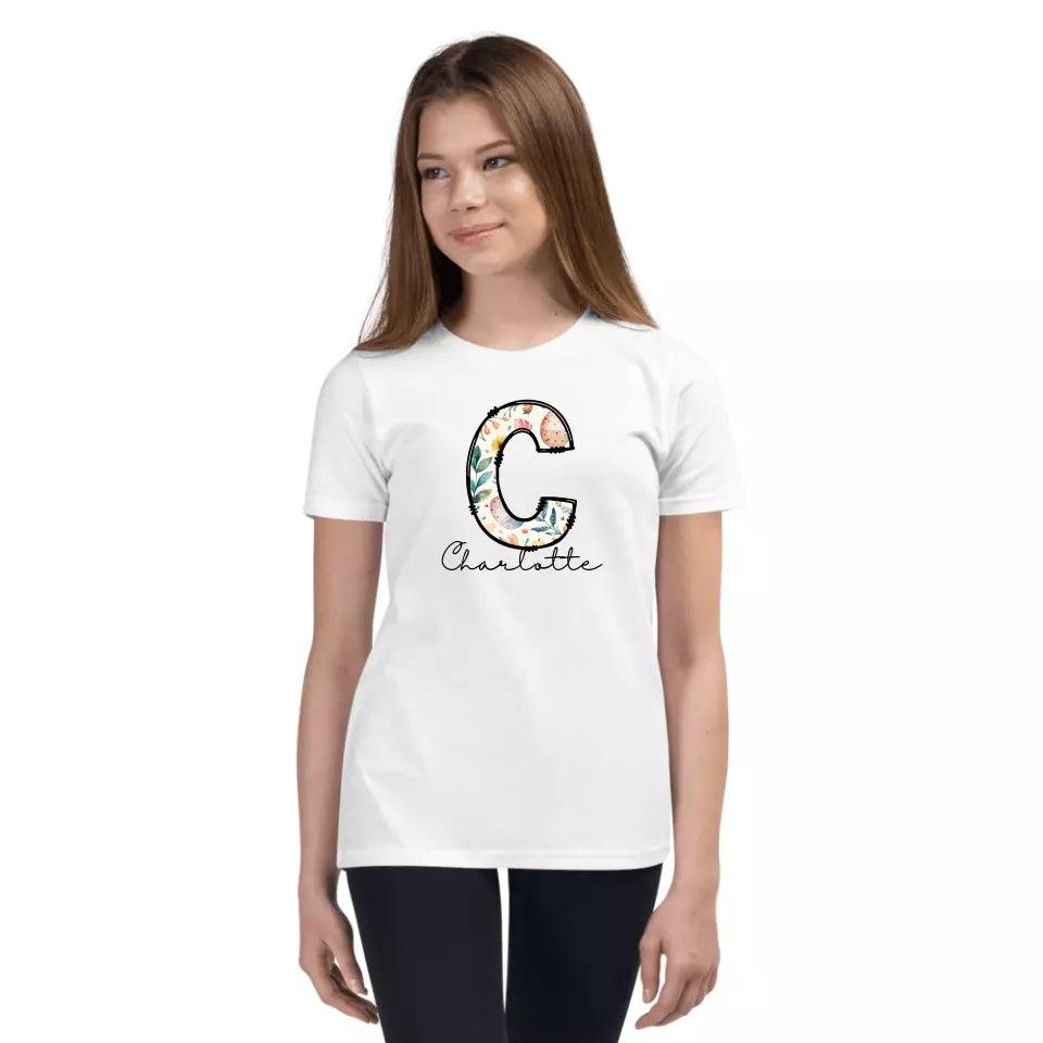 Custom Easter Doodle Alphabet T-Shirt – ART-TSH012 - ARTFULANE