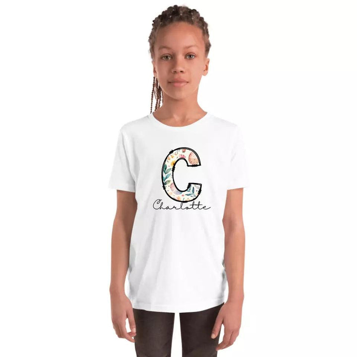 Custom Easter Doodle Alphabet T-Shirt – ART-TSH012 - ARTFULANE