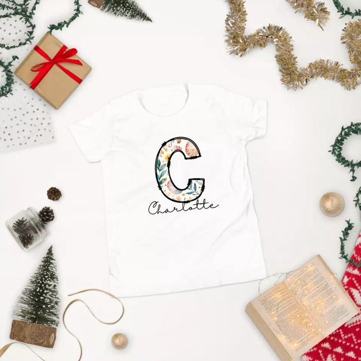 Custom Easter Doodle Alphabet T-Shirt – ART-TSH012 - ARTFULANE