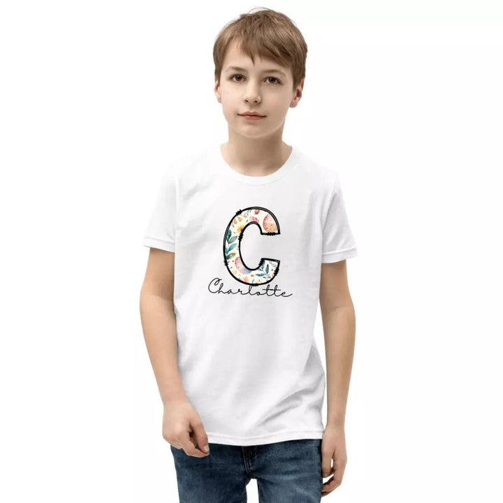 Custom Easter Doodle Alphabet T-Shirt – ART-TSH012 - ARTFULANE