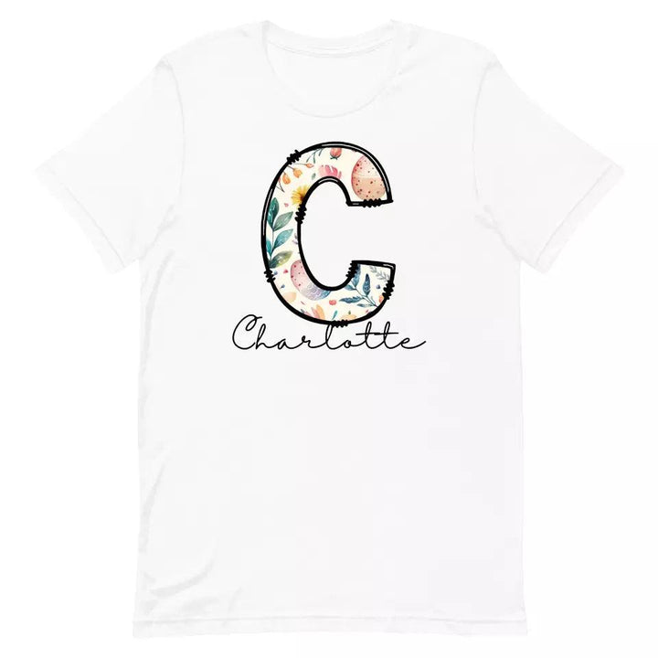 Custom Easter Doodle Alphabet T-Shirt – ART-TSH012 - ARTFULANE