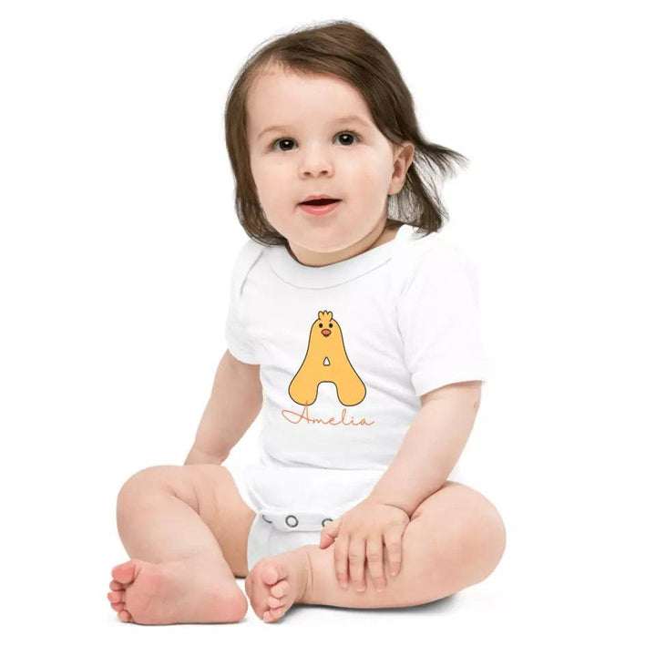 Custom Yellow Duck Alphabet T-Shirt – ART-TSH020 - ARTFULANE