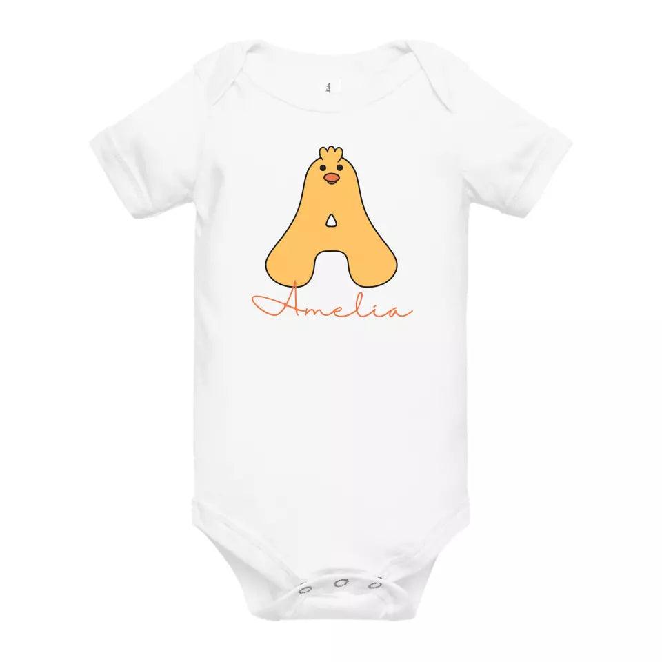 Custom Yellow Duck Alphabet T-Shirt – ART-TSH020 - ARTFULANE