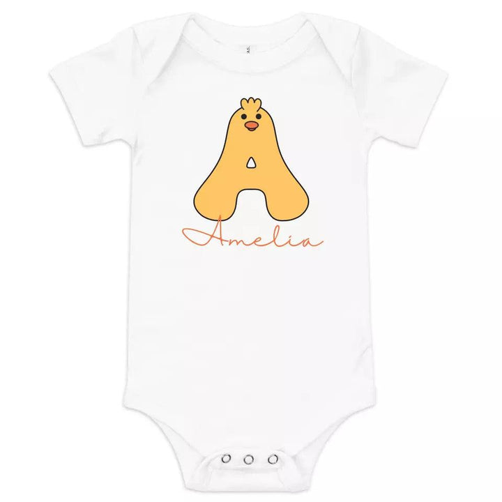 Custom Yellow Duck Alphabet T-Shirt – ART-TSH020 - ARTFULANE