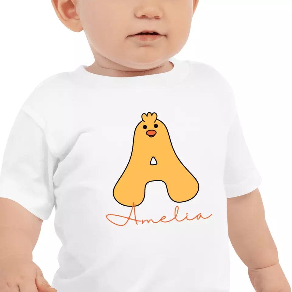 Custom Yellow Duck Alphabet T-Shirt – ART-TSH020 - ARTFULANE