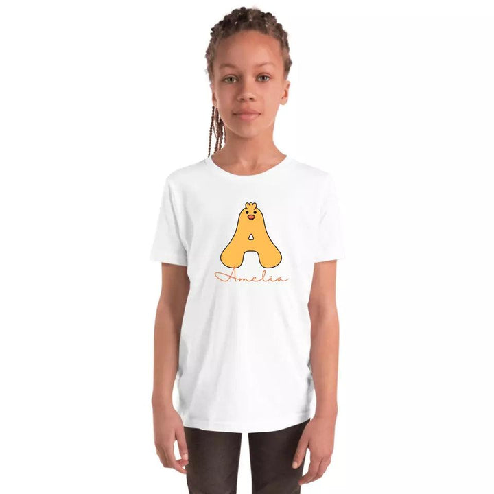 Custom Yellow Duck Alphabet T-Shirt – ART-TSH020 - ARTFULANE