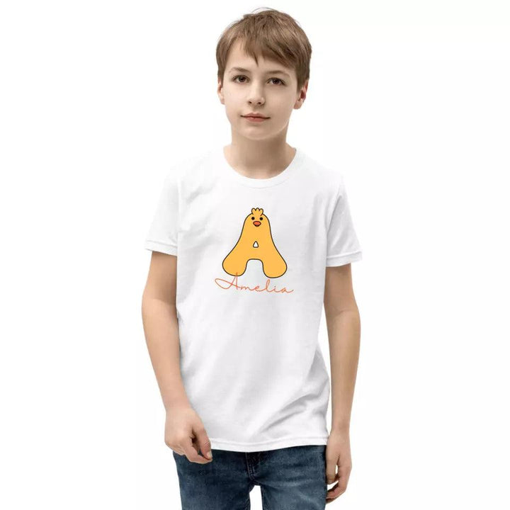 Custom Yellow Duck Alphabet T-Shirt – ART-TSH020 - ARTFULANE