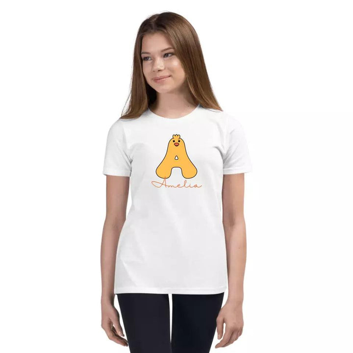 Custom Yellow Duck Alphabet T-Shirt – ART-TSH020 - ARTFULANE