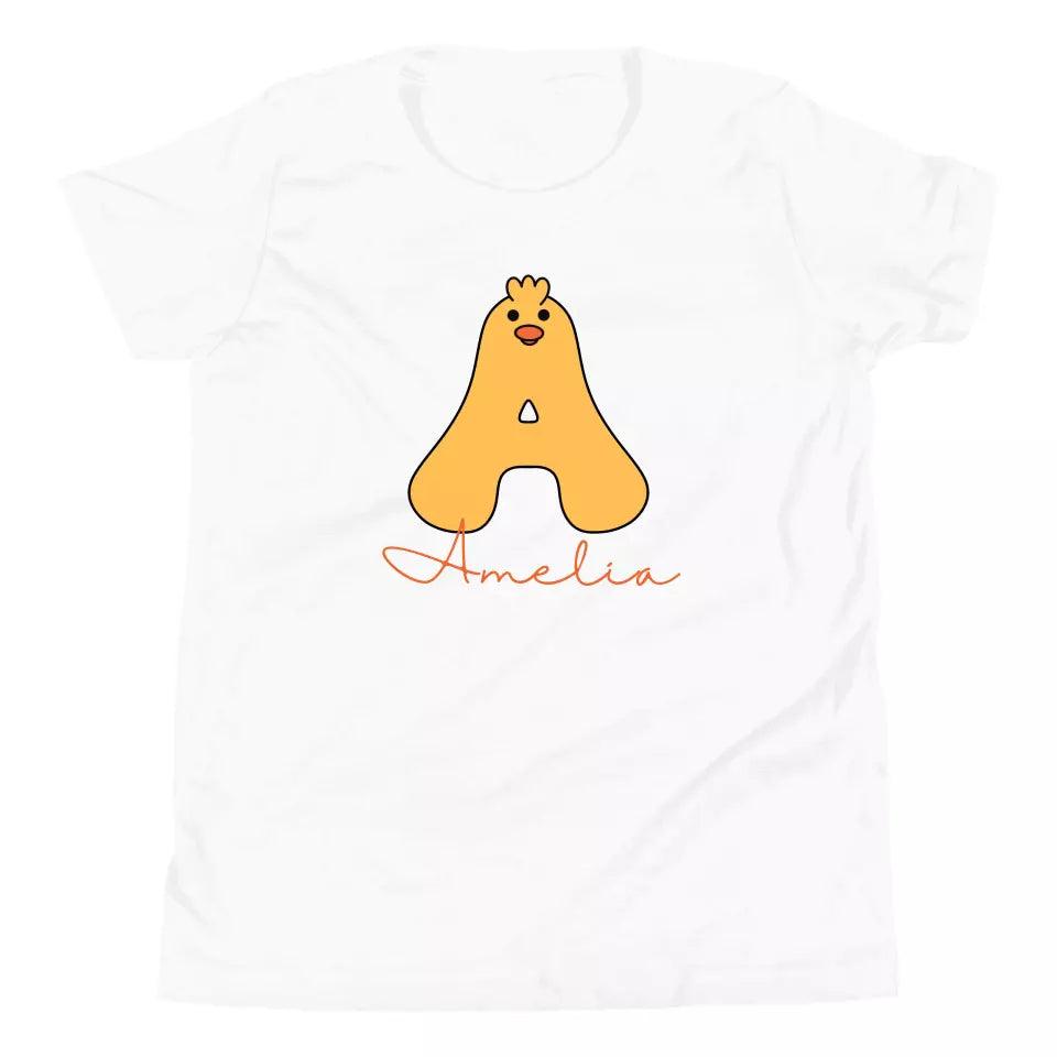 Custom Yellow Duck Alphabet T-Shirt – ART-TSH020 - ARTFULANE