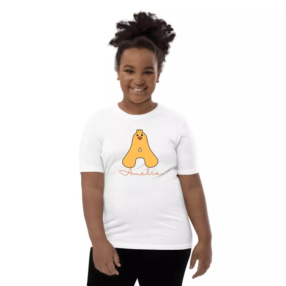 Custom Yellow Duck Alphabet T-Shirt – ART-TSH020 - ARTFULANE