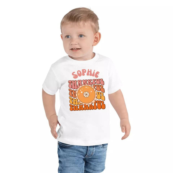 Custom Thanksgiving Fall Retro T-Shirt – ART-TSH022 - ARTFULANE